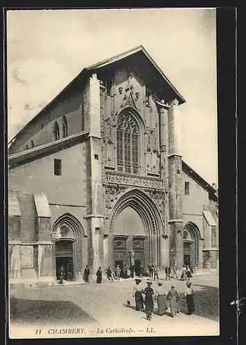 AK Chambéry, La Cathédrale