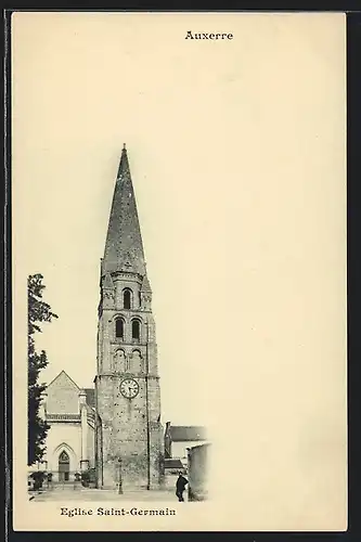 AK Auxerre, Eglise Saint-Germain