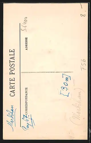 AK Auray, Vieilles Maisons, Rue Neuve