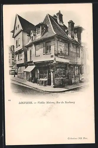 AK Louviers, Vieilles Maisons, Rue du Neubourg