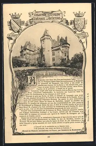 AK Lanquais, Château de Lanquais