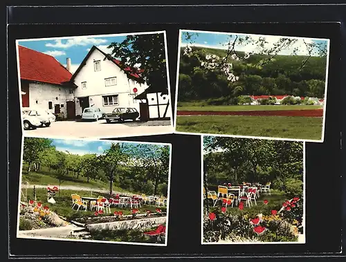 AK Lützel / Spessart, Gasthaus und Pension Zum grünen Baum