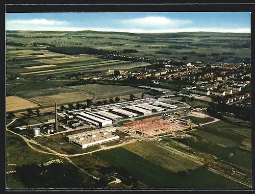 AK Lüchow / Dannenberg, Landwirstschaftsbetrieb vom Flugzeug aus