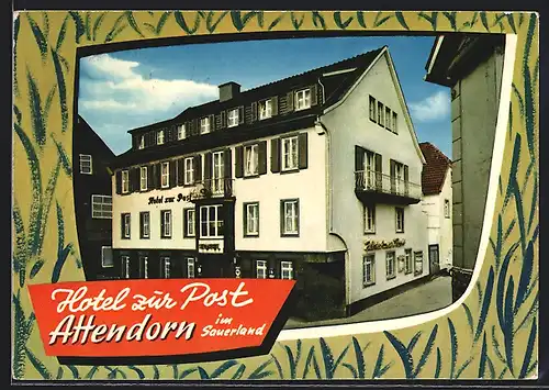 AK Attendorn / Sauerland, Hotel zur Post