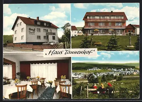 AK Ellar Hintermeilingen /Westw., Haus Tannenhof, Pension Frau Dorothea Gröschen