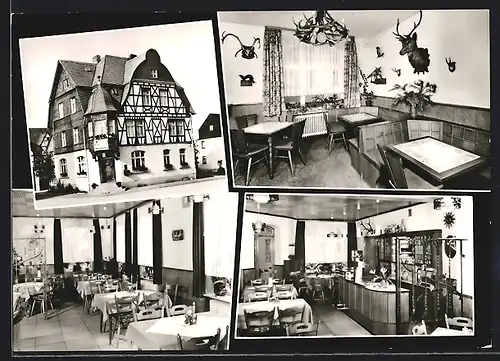 AK Maisborn /Hunsrück, Gasthaus Pension Sankt Hubertus