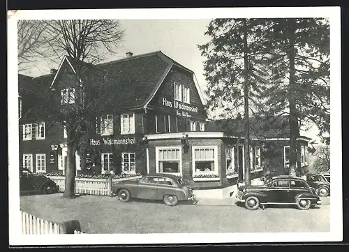 AK Halzenberg bei Dhünn, Gasthof Haus Waidmannsheil, Inh. Kurt Beckmann