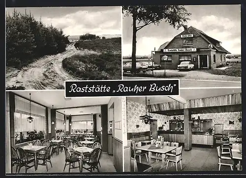 AK Uchte, Autobahn-Raststätte Rauher Busch