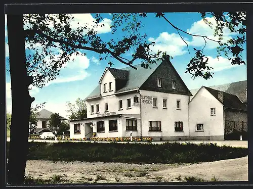 AK Gondershausen /Hunsrück, Gasthaus-Pension Grieshof, Inh. Peter Wölbert