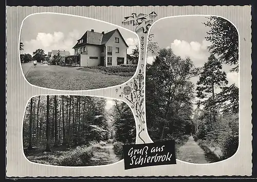 AK Schierbrok, Lebensmittelladen und Waldwege