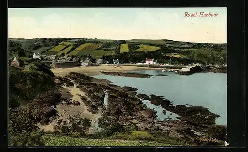 AK Rozel Harbour, Jersey, Panorama