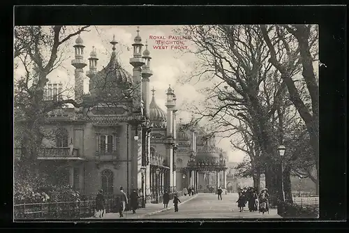 AK Brighton, Royal Pavilion, West Front