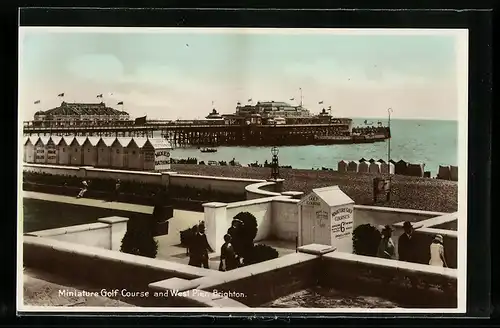 AK Brighton, Miniature Gold Course and West Pier