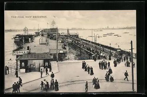 AK New Brighton, The Pier