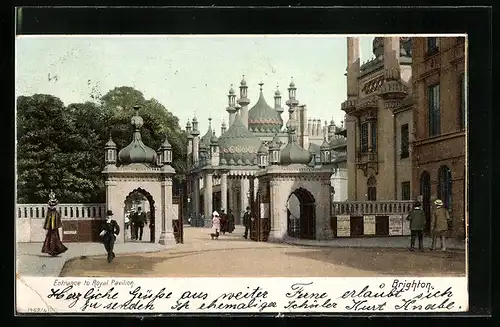 AK Brighton, Entrance to Royal Pavilion