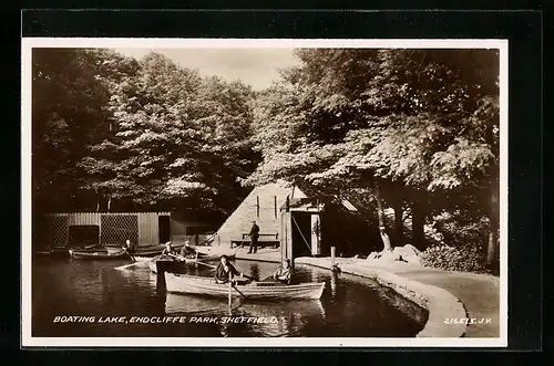 AK Sheffield, Boating Late, Endcliffe Park