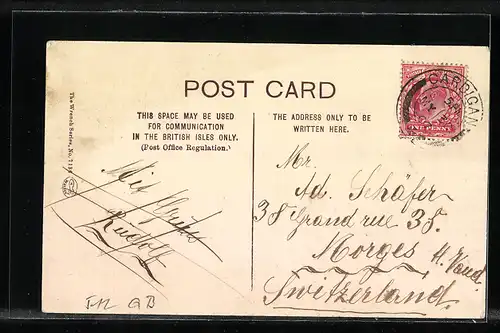 AK Cardigan, View from Church Tower