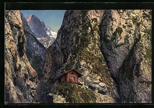 AK Klammhütte, Berghütte am Eingang zur Höllentalklamm