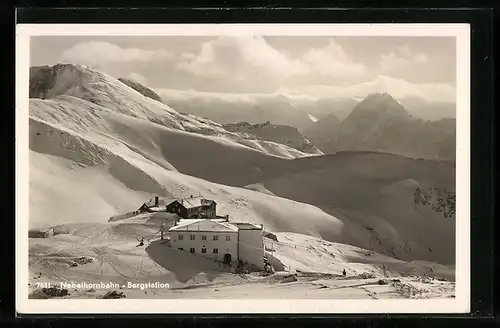 AK Nebelhornbahn, Bergstation der Seilbahn