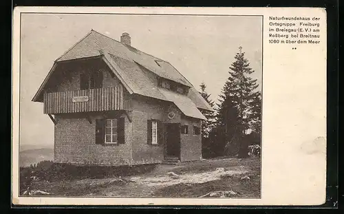 AK Breitnau-Rossberg, Naturfreundehaus der Ortsgruppe Freiburg i. B.