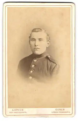 Fotografie A. Stock, Guben, Soldat in Uniform des Grenadier-Regiment Nr. 12