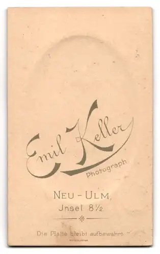 Fotografie Atelier Keller, Neu-Ulm, bayerischer Soldat in Uniform Rgt. 13