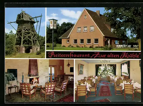 AK Westrum / Herzlake, Reiterrestaurant Zur alten Mühle