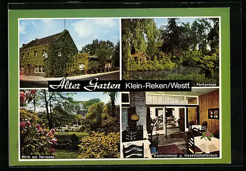 AK Klein-Reken /Westf., Gasthof Alter Garten