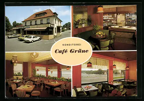 AK Möhnesee-Delecke, Konditorei Cafe Grüne
