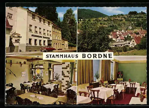 AK Schönau bei Heidelberg, Gasthof Stammhaus Bordne zur Traube