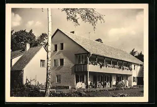 AK Dolgenbrodt, Totalansicht FDGB-Erholungsheim