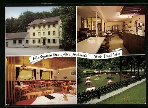 AK Bad Dürkheim, Wald-Gaststätte Alte Schmelz