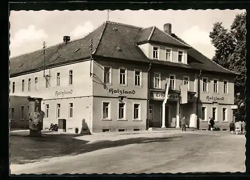 AK Bad Klosterlausnitz, FDGB-Erholungsheim Holzland