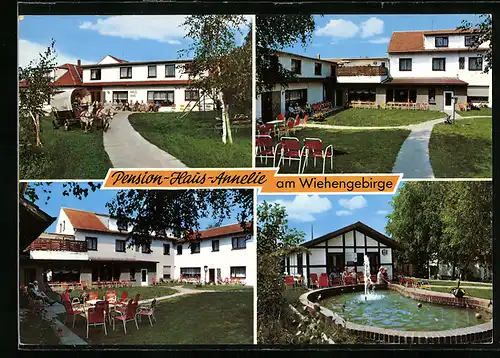 AK Pr. Oldendorf-Bad Holzhausen, Pension Haus Annelie am Wiehengebirge, Dorfstrasse 9