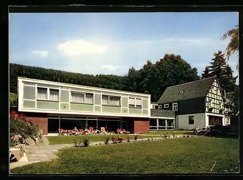 AK Saalhausen /Sauerland, Pension Haus Hilmeke