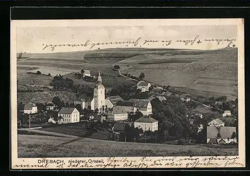 AK Drebach, Ortsansicht