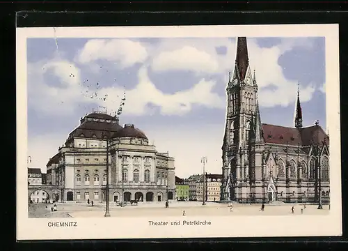 AK Chemnitz, Theater und Petrikirche