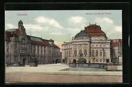 AK Chemnitz, Museum mit Neuem Theater