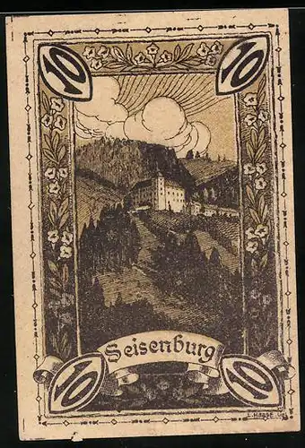 Notgeld Pettenbach 1920, 10 Heller, Seisenburg