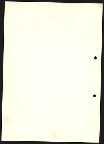 Rechnung Trossingen-Wttbg. 1941, Wilhelm H. Koch, Werkzeugmaschinen und Werkzeuge, Fabrikkomplex aus der Vogelschau