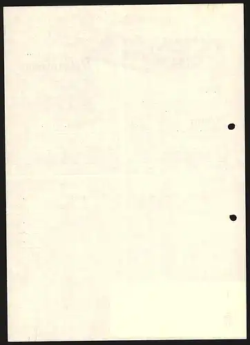 Rechnung Radolfzell 1920, J. Schiesser AG, Trikotfabriken, Modell des kompletten Fabrikgeländes