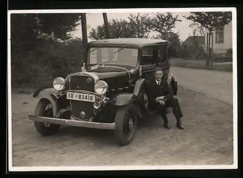 Fotografie Auto Chevrolet Confederate (1932), Kfz-Kennzeichen IX-83416