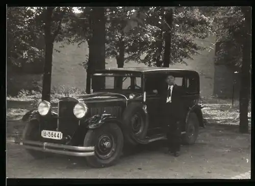 Fotografie Auto Nash (1929), Limousine mit Kennzeichen Berlin IA-56441