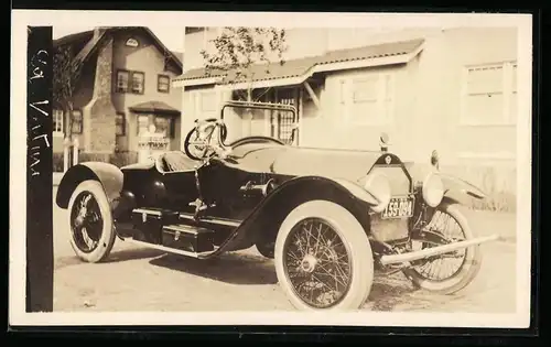 Fotografie Auto Stutz Bearcat Roadster - Cabrio (1919 /20), Kfz-Kennzeichen New York 1919