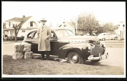 Fotografie Auto Chevrolet Special Deluxe Fleetline (1941), Limousine US-Car