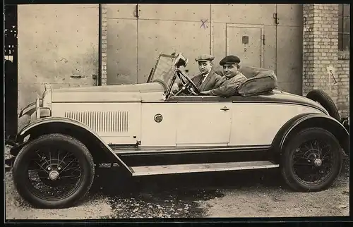 Fotografie Auto Overland-Whippet Roadster-Cabrio (1928)