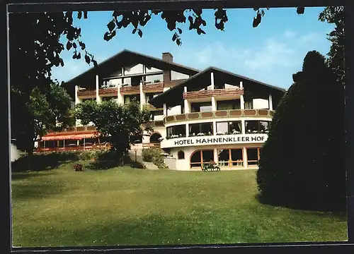 AK Goslar, Hotel Hahnenkleer Hof, Inh. H. J. Knüppel