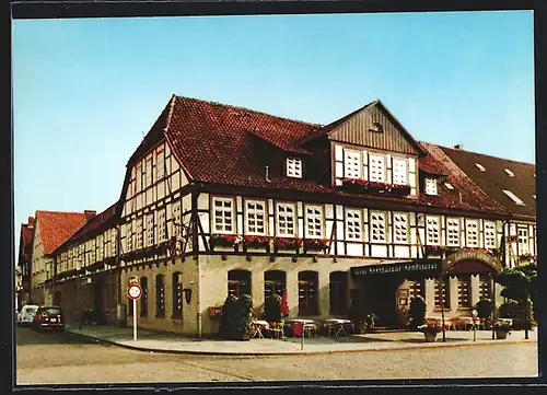 AK Seesen /Harz, Das Züchner-Hotel Goldener Löwe