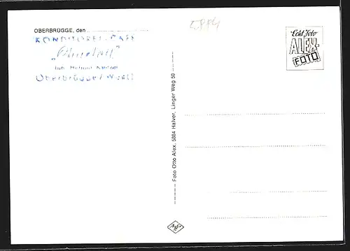 AK Oberbrügge / Sauerland, Ortspartie