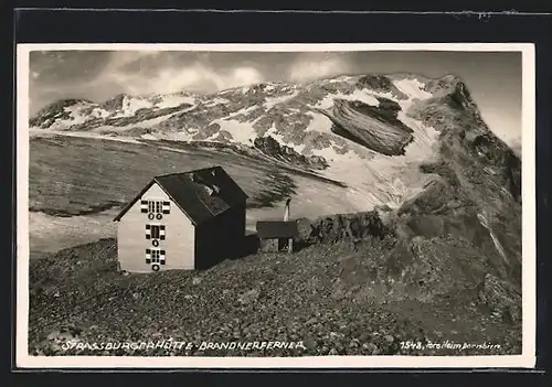 AK Strassburgerhütte, Berghütte mit Brandnerferner